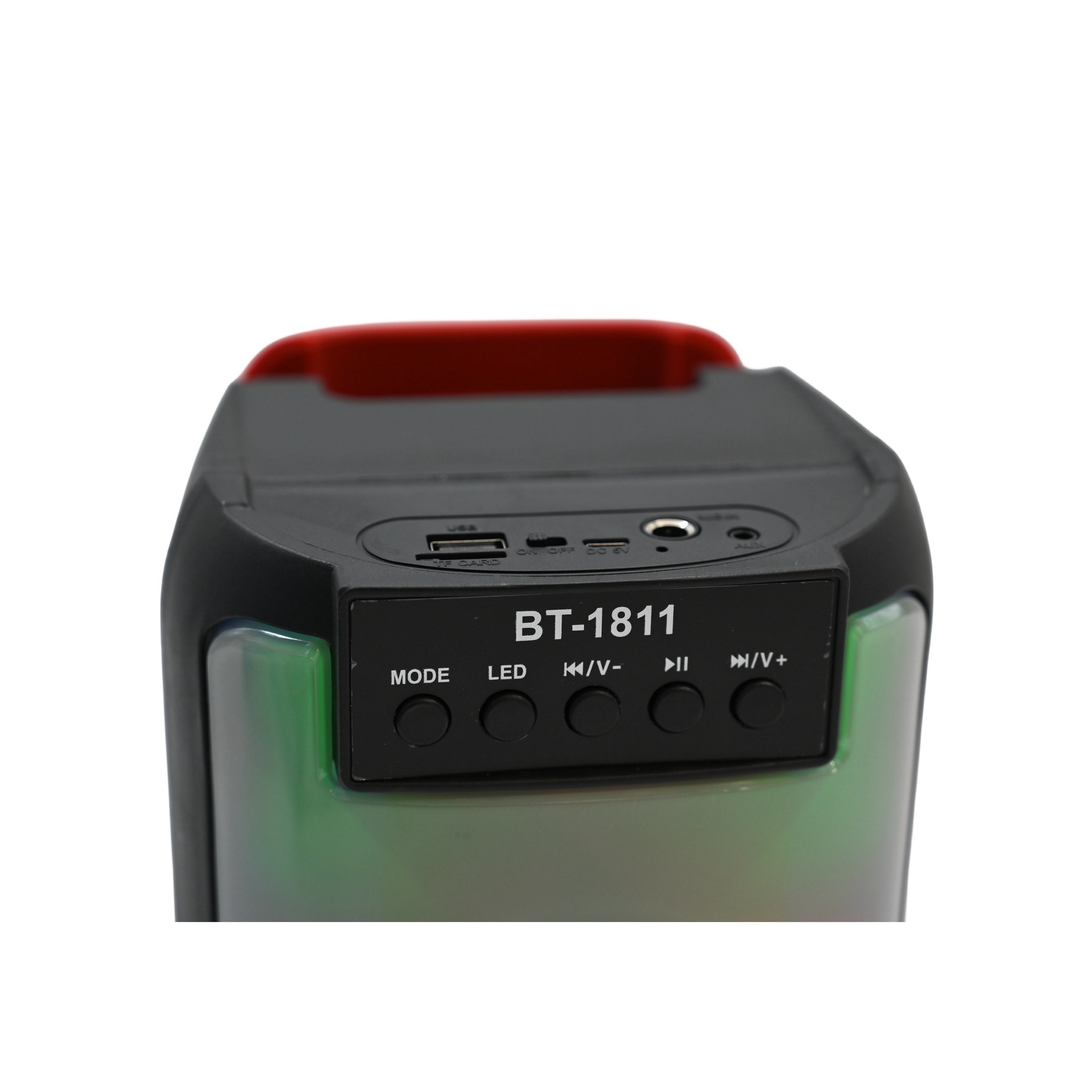 BT-1811 altavoz Bluetooth portátil de 3 pulgadas con subwoofer, estéreo inalámbrico para hogar y exteriores