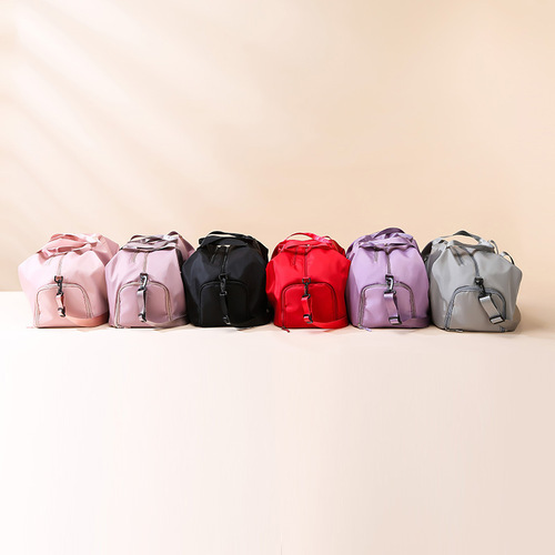 Manufacturer luggage bag men's short-distance portable travel bag women's multi-functional dry and wet separation waterproof sports fitness bag logo