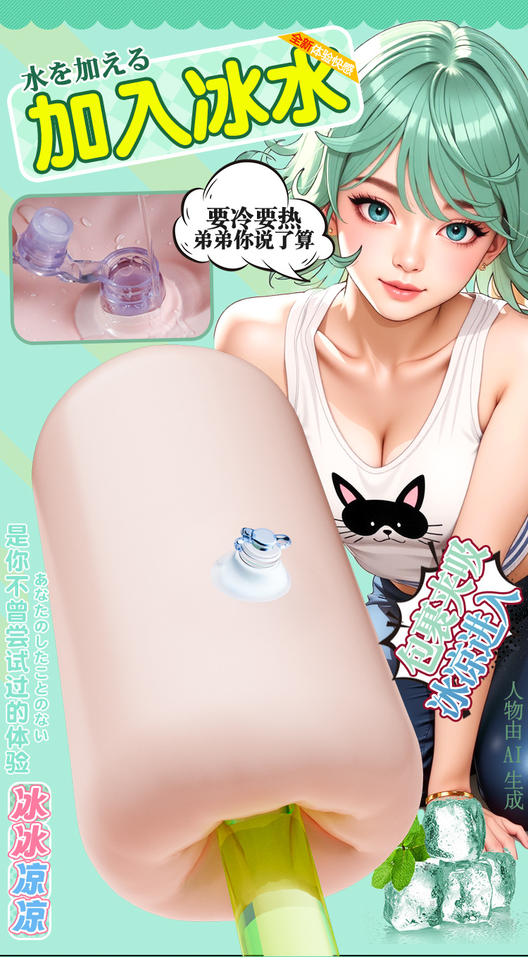 Jiuai Inflatable Airplane Cup Male Masturbator Portable Manual Device — detail image 19