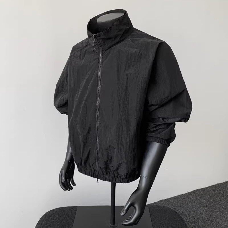 Summer Breathable Sun Protection Jacket for Men, Outdoor Cool Feeling UPF50+ UV Protection Coat, Spring and Autumn Quick-Dry Long-Sleeve Sun Protection Clothing
