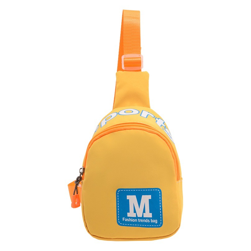 Moda infantil pequeño bolso de pecho de moda fresco chico carta bolso de hombro personalizado bebé monedero niños salen bolsa de mensajero
