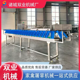 重量分级机鸡爪鸭脖鸭掌自动分拣秤多级选别秤 海产品料盒分选机