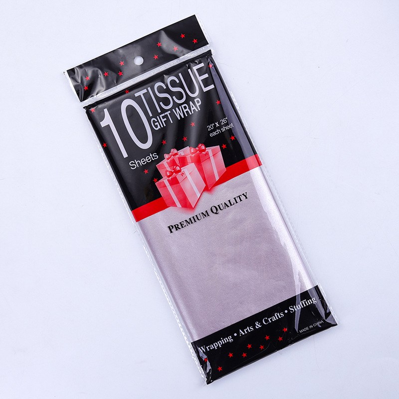 Fábrica en stock metal pera papel ramo base forro color sólido copia papel flor embalaje material paquete flor papel