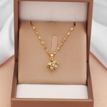 �r�к��s�i���朲���ɫ���� Titanium Steel Necklace women