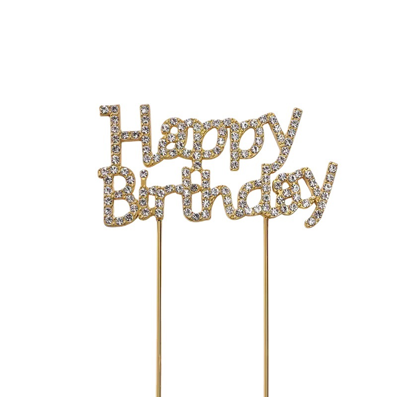 Pequeño Libro Rojo mismo rhinestone happybirthday digital pastel decoración diosa Hada cumpleaños plug-in tarjeta de inserción