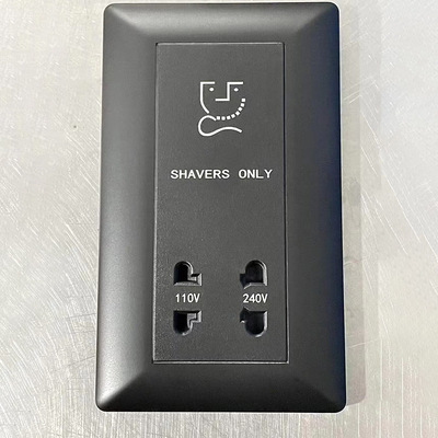Бритва для отеля, черный белый блок питания, 220v, 110v