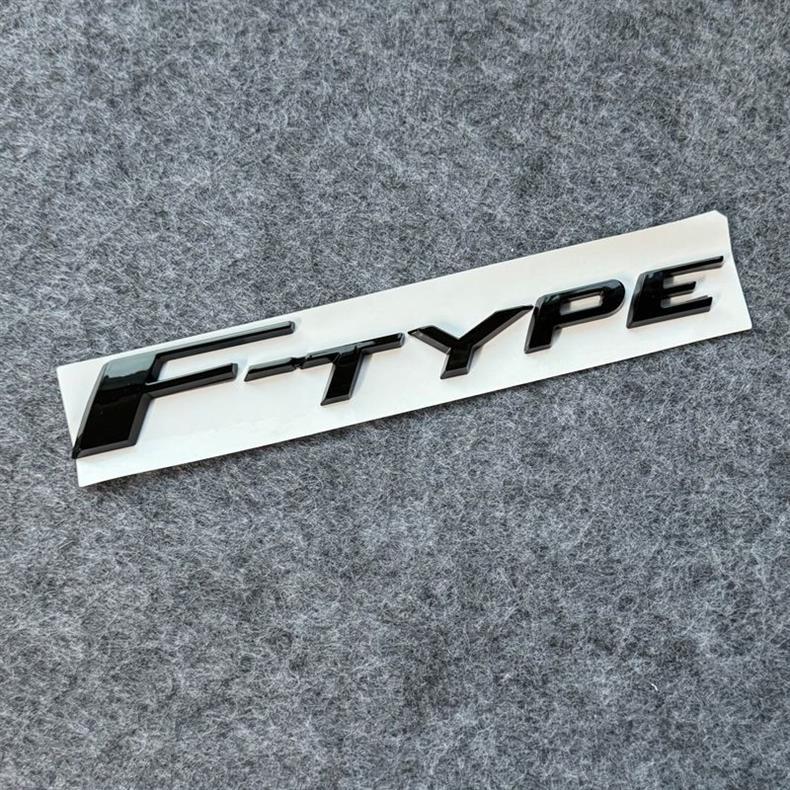 Suitable for Jaguar letter emblem XJL XFXEL F-PACE V6 3.0 V8 5.0 rear volume emblem side emblem car emblem