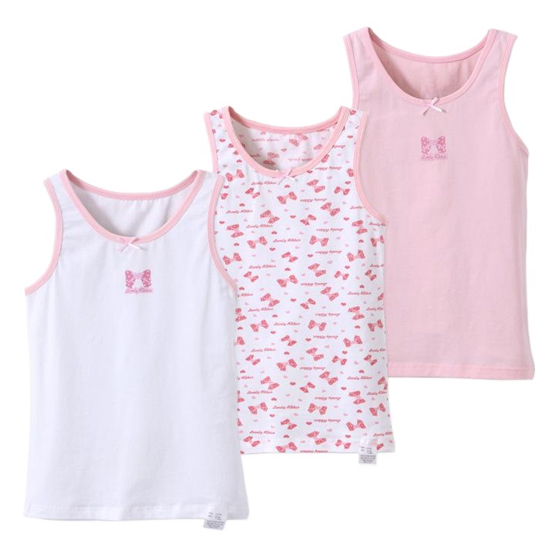 Children's Vest Summer Cotton Three Exquisite Boxed Boys' and Girls' Vest Sling Summer Baby Vest Manufacturers
