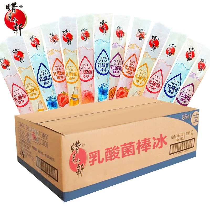 Crayon Shin-chan Молочнокислые бактерии Дробленый лед Детство Ностальгические закуски Соки Напитки Напитки на палочке Большая коробка