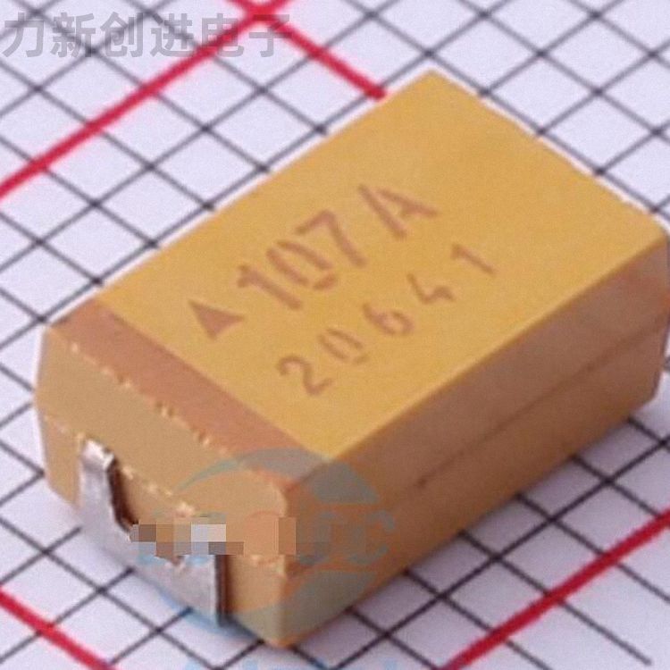 TPSD107K010R0065描述100uF(107) ±10% 10V 钽电容