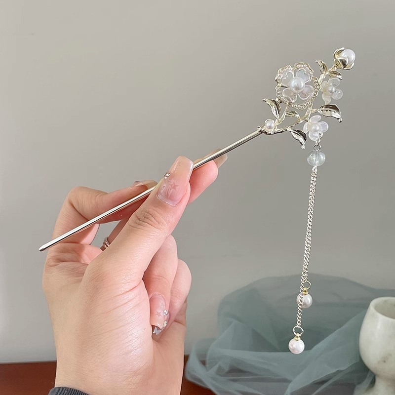 El estilo de alta sensación de miniatura caballo falda clip de cabello nuevo estilo chino tocado antiguo clip de cabello estilo nacional clip de cabello paso de cabello para mujeres image 21