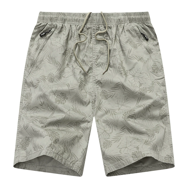 2025 новые весенние летние шорты с хлопчатобумажным принтом модные повседневные шорты укороченные брюки с эластичным карманом на молнии