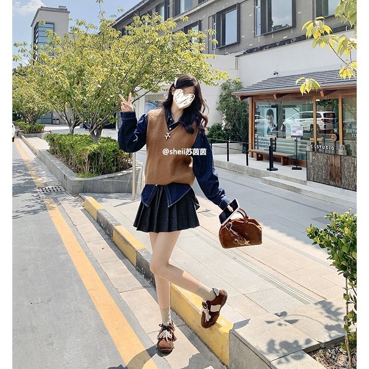 真皮~内增高8cm德训鞋女复古芭蕾风透气百搭厚底双鞋带阿甘鞋女|undefined