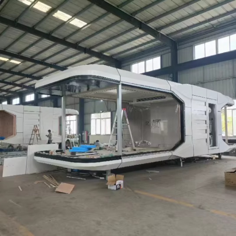 Red celebridad cápsula espacial alojamiento residencial móvil al aire libre hotel de alta calidad sala de sol inteligente vacaciones sala de recepción