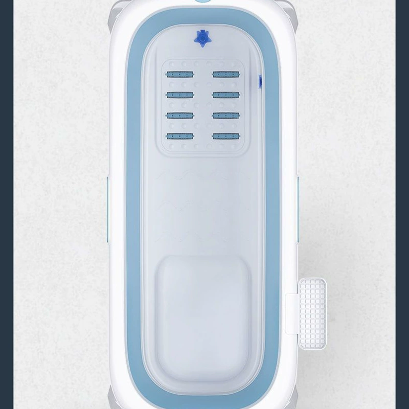Foldable big tub full body with seat, increased thickness