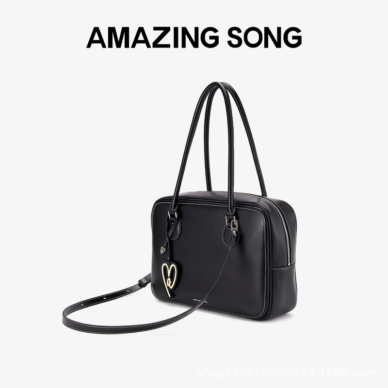 【在庫あり】Amazing Song トーストバッグ ラージ 大容量 トートバッグ ハンドバッグ ショルダーバッグ クロスボディバッグ|undefined