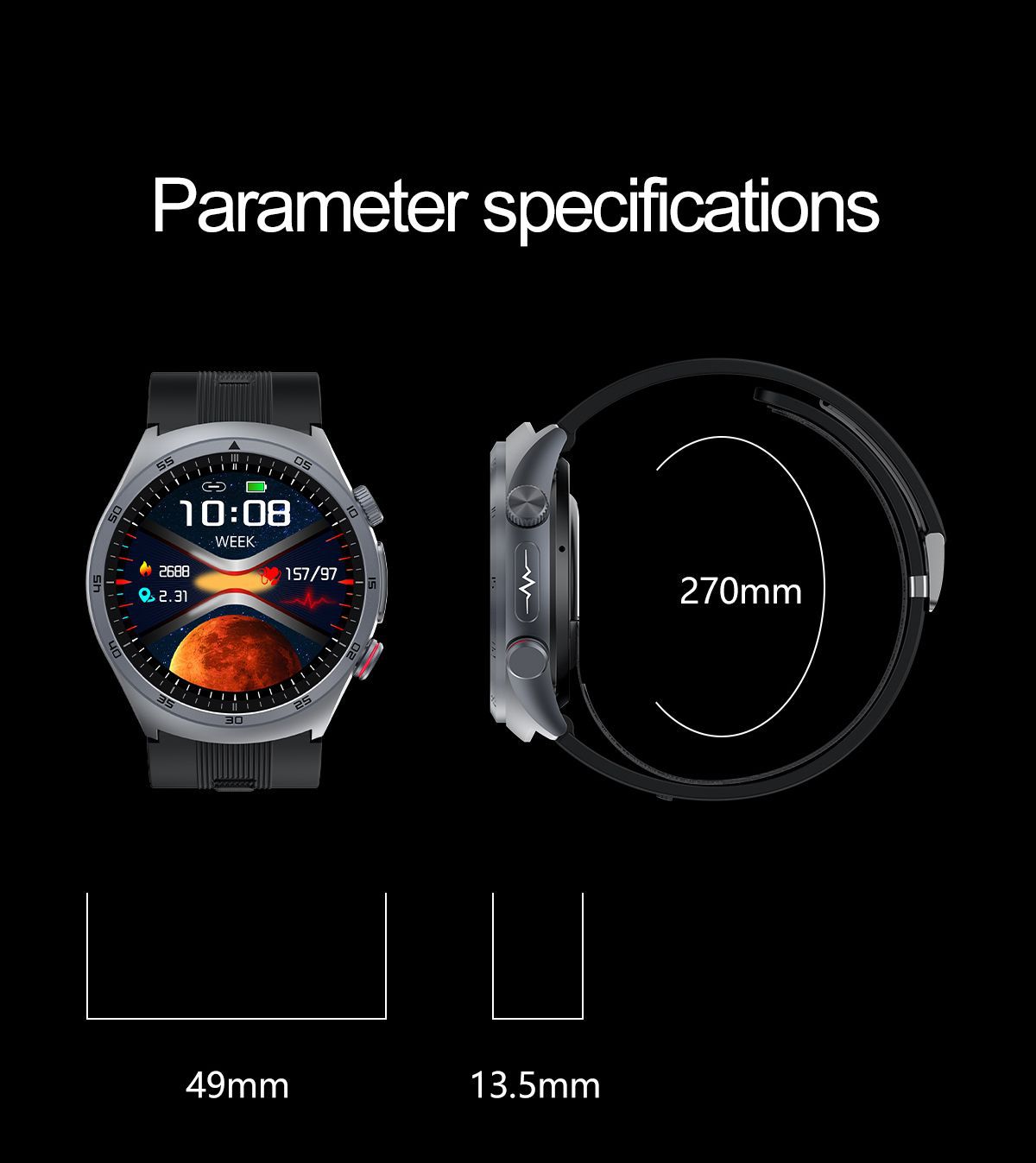 The 2025 new S25 smartwatch, air pump, blood pressure, heart rate, blood oxygen, blood sugar, uric acid, body fat, Bluetooth call undefined