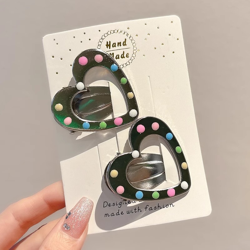 Horquilla de metal de alta calidad para otoño e invierno clip para flequillo en la frente femenina