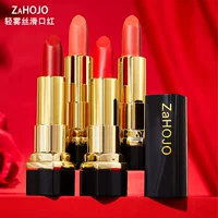 ZaHOJO легкий туман шелковистая помада не легкая, матовая матовая, белая и увлажняющая студенческая вечеринка дешевая помада оптом