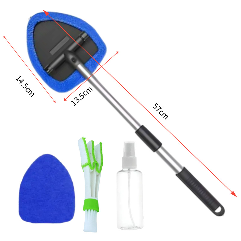 車のフロントガラスの清潔な拭き取り、ウインシールド、ワンダーTV電気商アルミ合金伸縮式洗車窓ブラシ