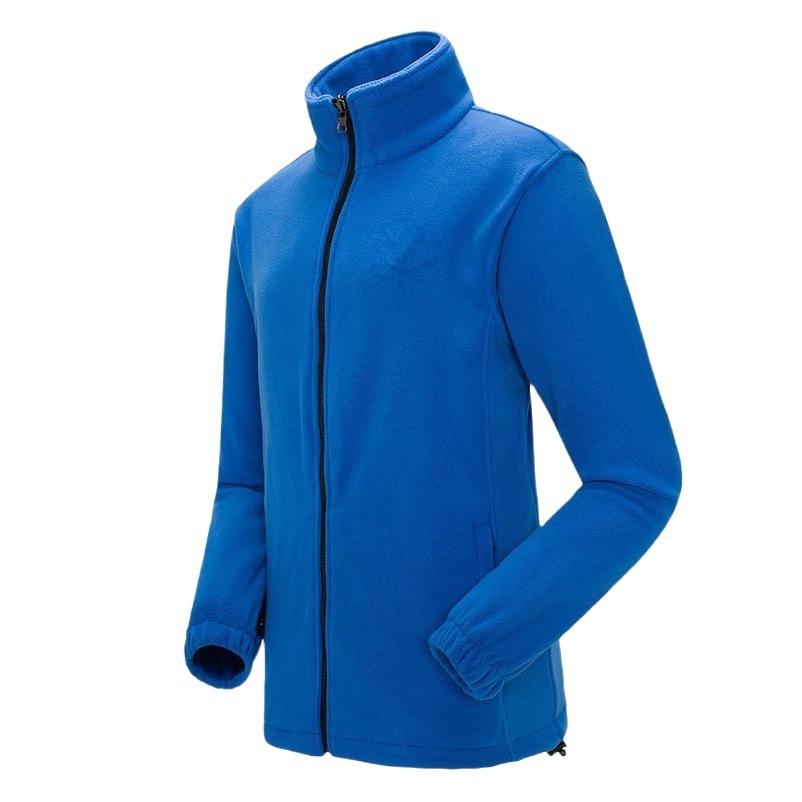 Couple's Fleece Clothes Men's and Women's Thickened Fleece Autumn and Winter Sweater Couple's Outdoor Collar Warm Double-sided Fleece