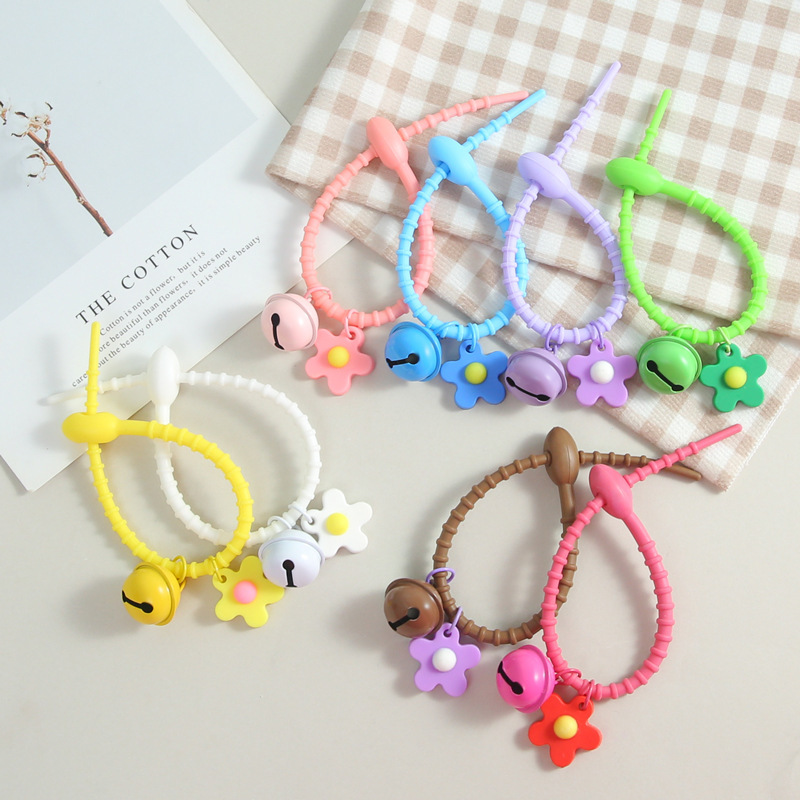 カラフルなドーパミンシリコーンタイフラワージュエリー diy ペンダント小さな新鮮な女性のバッグ人形キーホルダーペンダント|undefined