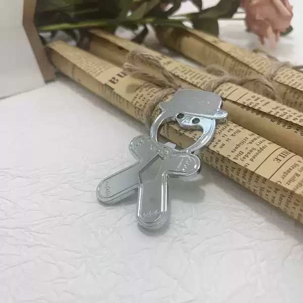 Jazz Hat Gingerbread Man* Refrigerator Magnet Bottle Opener