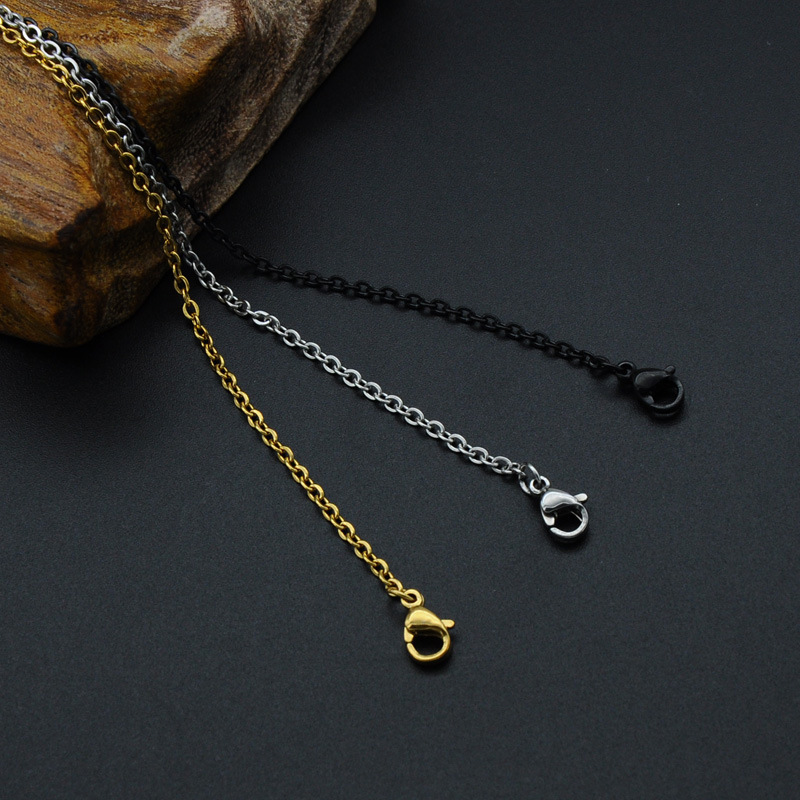 1 Piece Quantity Street Occasion Hip-Hop Geometric 304 Stainless Steel Plating Men'S Necklace
