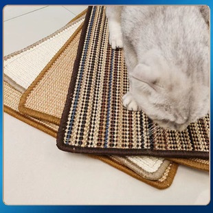 Cat Scratch Pad Real Sisal No Dips Anti-cat Scratch Protection Sofa Cat Claw Board Scratch-resistant Cat Scratch Pad Wear-resistant Cat Supplies