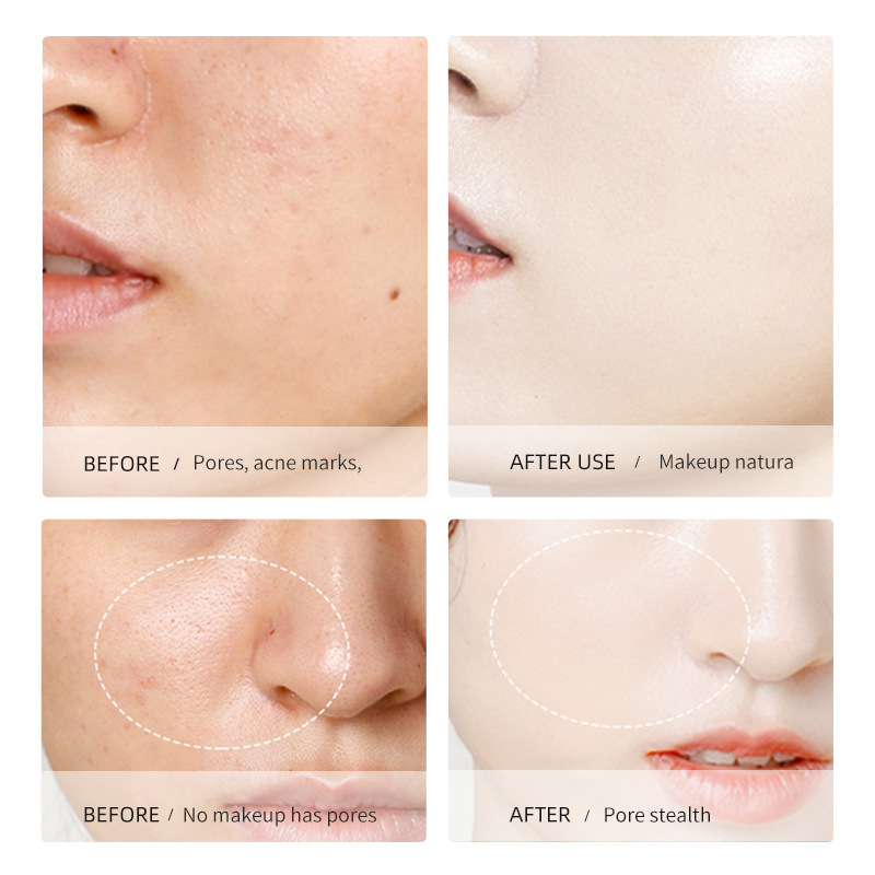 Fond de machiaj Pudaier, corector rezistent la apă cu miere, pudră pentru controlul sebumului_voghion.com