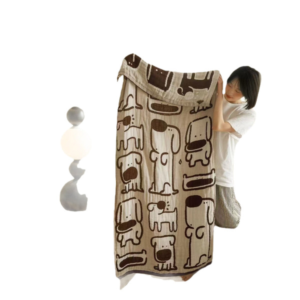 Cotton cartoon bath towel