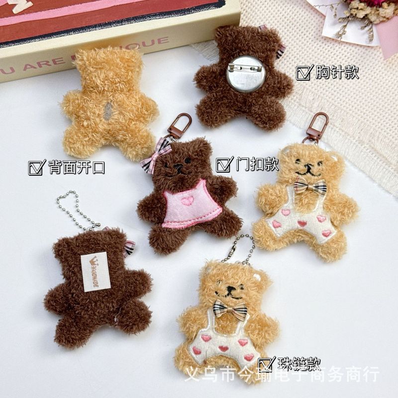かわいいリボンクマぬいぐるみアクセサリードレスアップクマブローチヘアアクセサリー衣類靴帽子バッグアクセサリーアクセサリー卸売|undefined