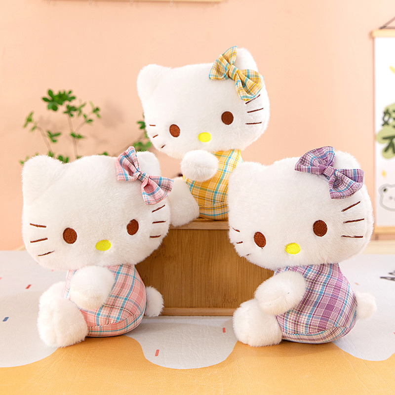 首をかしげた猫 / 約25cm個[ランダムカラー]
