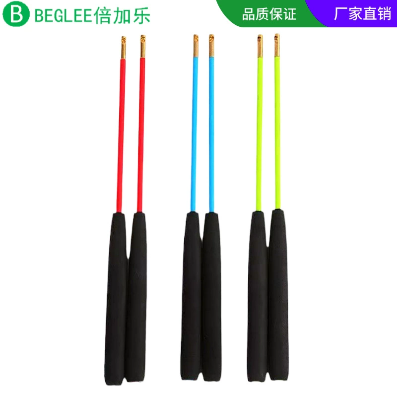 Фабричная поставка 6мм пенопластовых контроллеров твердый пустой бамбуковый стержень медная головка бросающая мяч и трясущийся клуб фитнес клуб