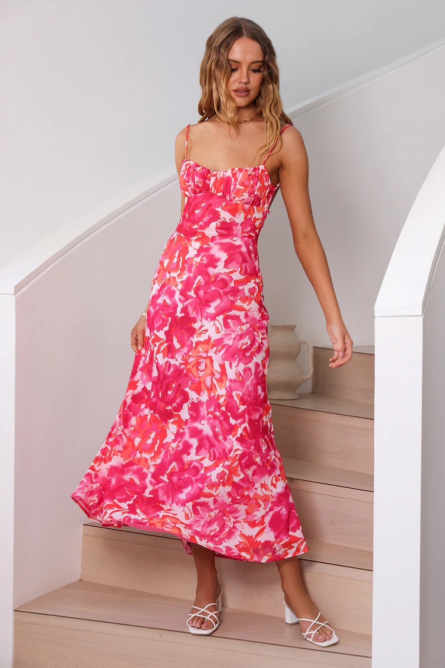 315g Weight Midi Dress Dress Length Type Sleeveless Sleeve Length Strap Dress Dresses Type Spandex, Polyester Fabric Type Mid Waist Waist Line Holiday, Daily Occasion Strap Neckline Slim Fit Type Color Block, Painted Flower Pattern Summer Season Women's Gender Printing, Zipper Design Vacation Style Wholesale Women's Vacation Printing Zipper Color Block Painted Flower Holiday Daily Strap Sleeveless Strap Dress 6