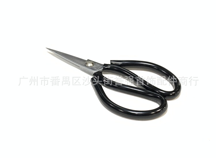大剪刀 黑柄首饰剪刀 砂纸剪 特殊钢高级加工防锈剪 8寸