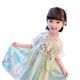Hanfu Skirt Tang Suit Children's Summer Cheongsam 2022 New Little Girl Princess Dress Chinese Style Girls Dress