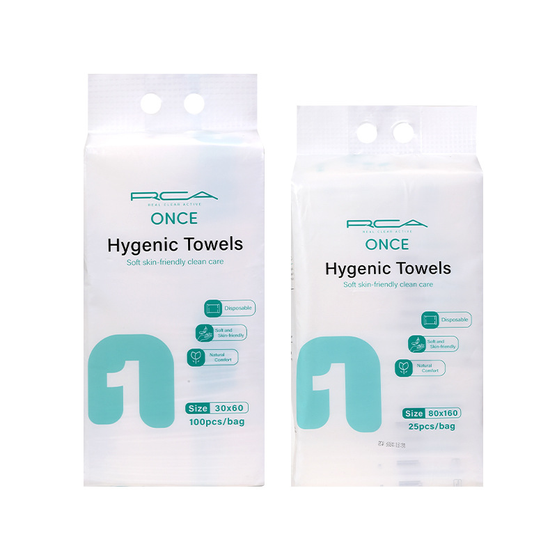 RCA ha ampliado un paquete completo de toallas de baño desechables, toallas de baño 100 piezas, toallas de limpieza facial portátiles de viaje, exclusivamente transfronterizas.