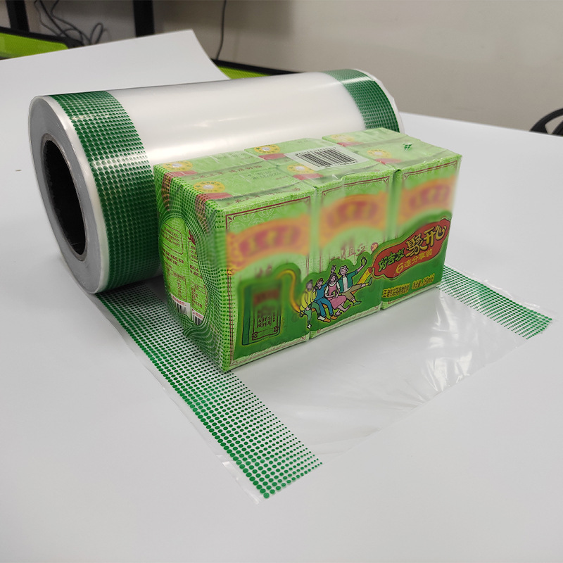 Guangzhou Nansha suministro directo de fábrica Wang Laoji embalaje película retráctil embalaje transparente PE película Termocontraíble al por mayor