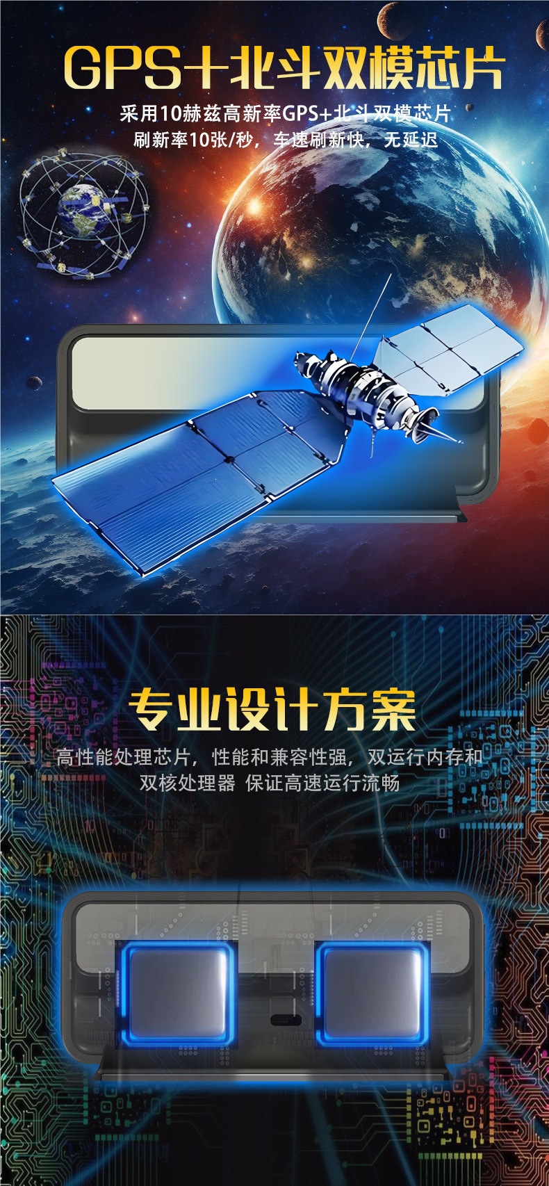 GPS speedometer, electronic odometer, car head-up display, universal speed display, HUD head-up display