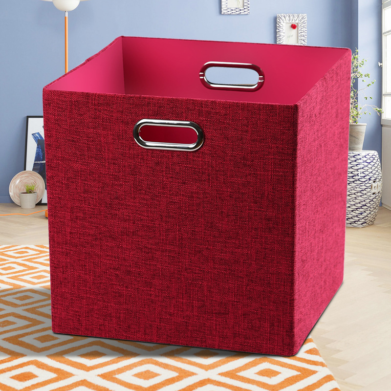 家用衣柜衣服收纳整理箱 折叠带轮储物箱 大号玩具杂物塑料收纳箱