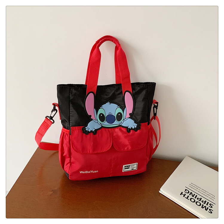 A new, versatile, large-capacity single-shoulder crossbody bag with a cute and girlish heart for student tutoring in the Korean version of Instagram undefined
