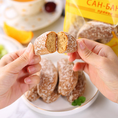 Wholesale Russian imported bald biscuits casual snacks office fiber dry coarse grains internet celebrity meal replacement crackers