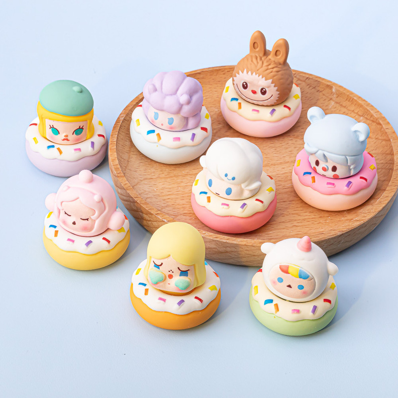 バブルドーナツかわいい diy アクセサリー携帯電話チェーンアクセサリーミニチュア食品おもちゃペンダント立体樹脂装飾品卸売|undefined