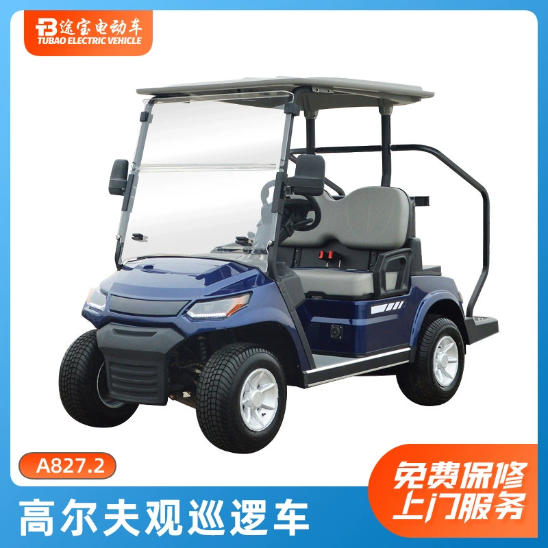 2 Off-Road Гольф экскурсионный автомобиль отель прием два электрических четырехколесных