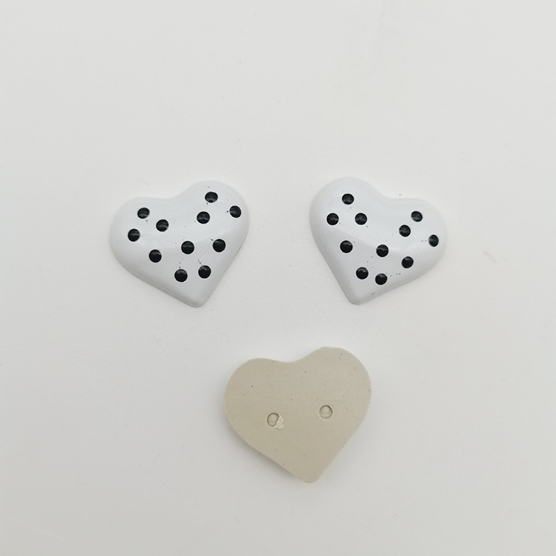 レトロな水玉模様のリボンラブジュエリーアクセサリー diy 携帯電話ケースアクセサリーヘアピンホールシューズアクセサリー卸売|undefined