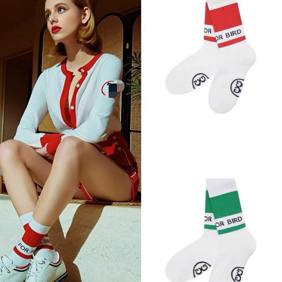 Korean Golf Socks 25 Spring New Style Women's Short Socks Sun Protection Outdoor Leisure Sports Women's Socks Knitted Cotton