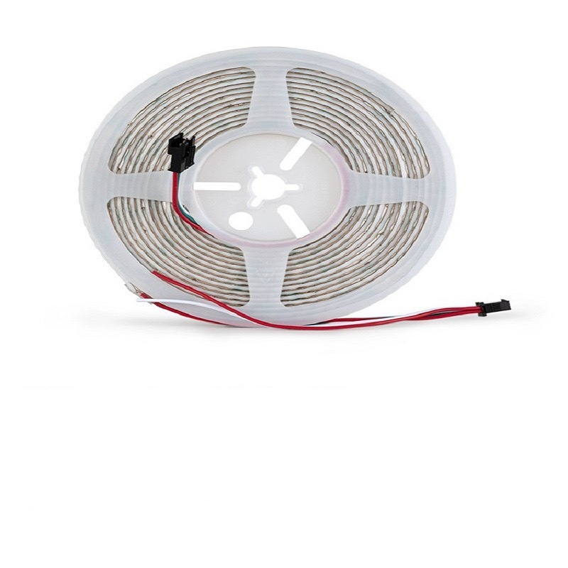 Envío de texto cifrado 5mm estrecho cob lámpara cob lámpara de diapositiva 2812 color de diapositiva atmósfera barra de luz programable image 8