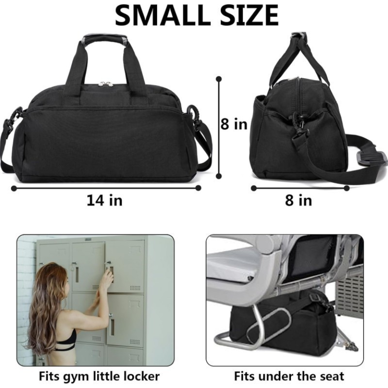 Amazon nueva pequeña bolsa de fitness multifuncional, mini equipaje portátil ligero, adecuado para viajar y deportes