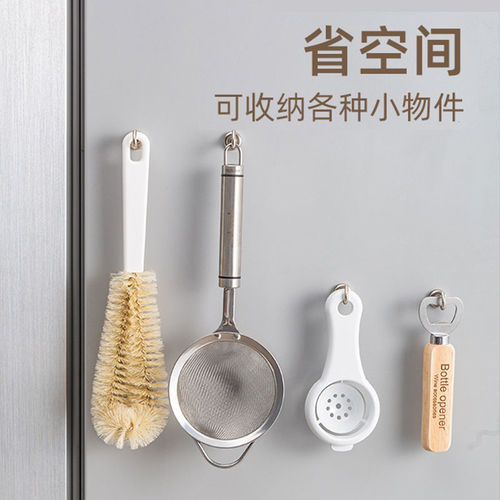 Magnet hook suction magnetic kitchen hook traceless punch-free anti-theft door refrigerator key magnet magnet